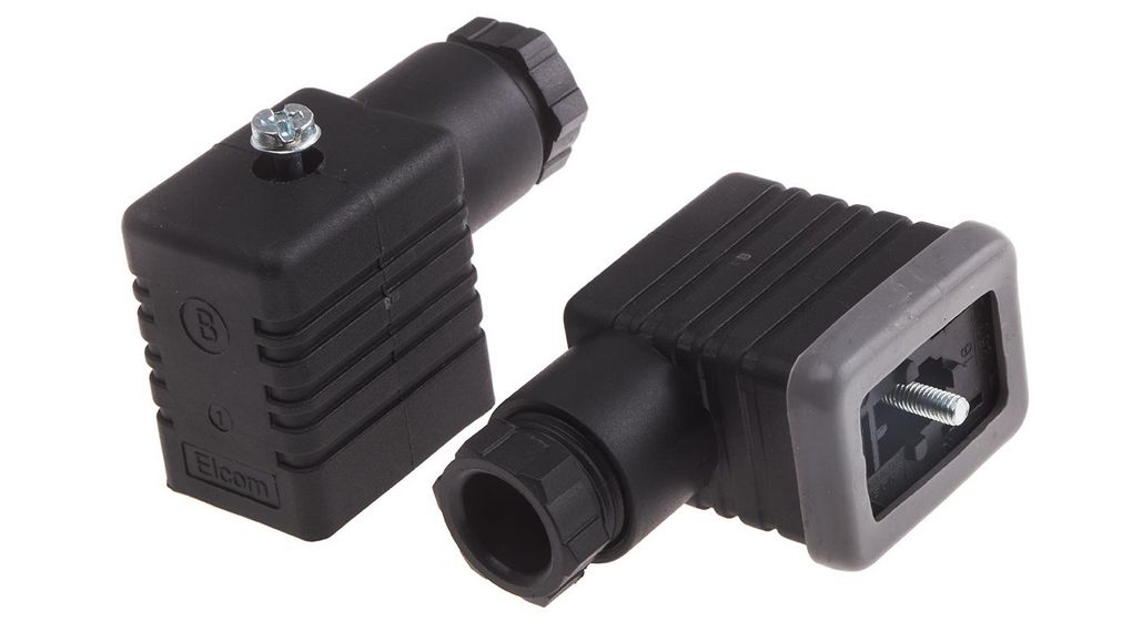 Kabelhylsdon, Uttag, PG9, 250V, 10A, Contacts - 3